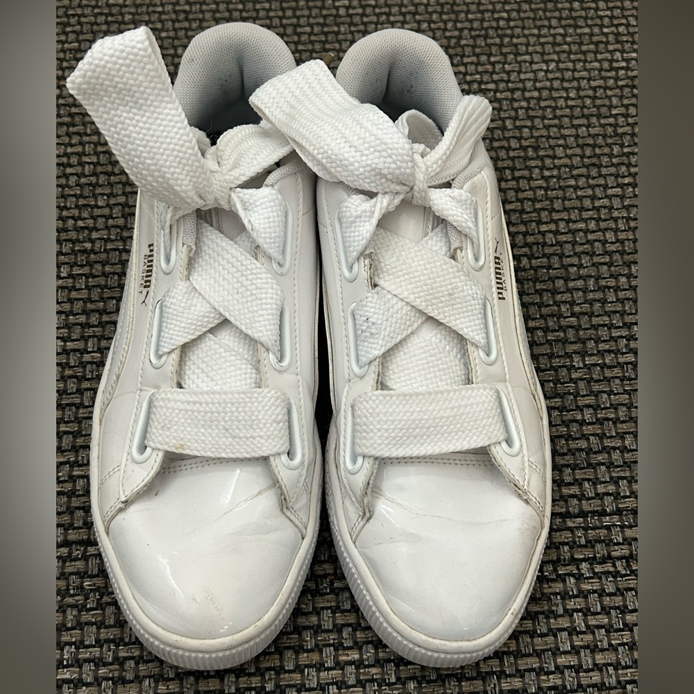 PUMA Vikky v2 Ribbon Core Bow Sneakers Women's Shoes size 9